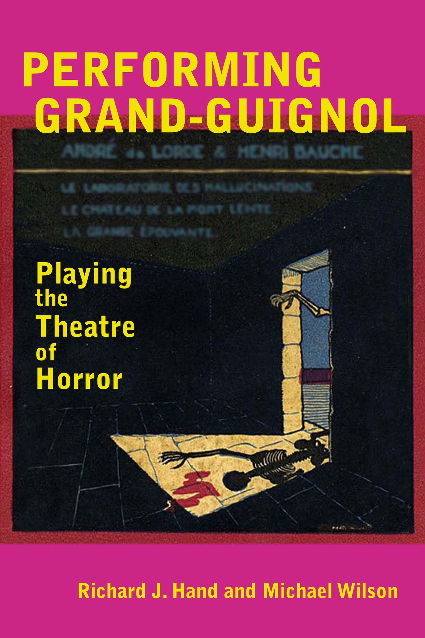 Cover image for Performing Grand-Guignol ISBN 9780859891141